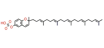 Sarcochromenol sulfate A